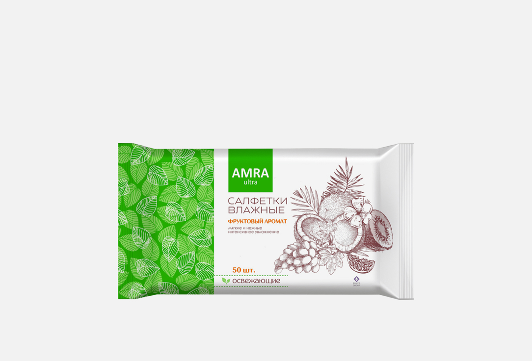 Изображение товара Влажные салфетки Amra exotic