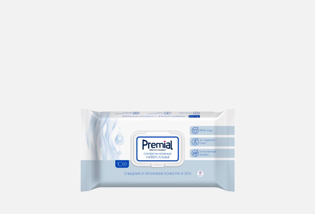 Изображение товара Влажные салфетки Premial Natural с термальной водой