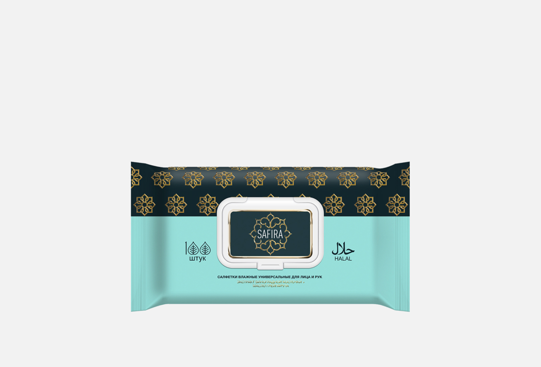 Изображение товара Влажные салфетки Safira С экстрактом виноградной косточки и грейпфрута