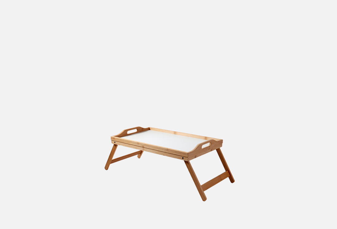 поднос столик для ноутбука со складными ножками 55 5×32 5×22 см бамбук Поднос-столик OLAFF 50 x 30 см 1 шт