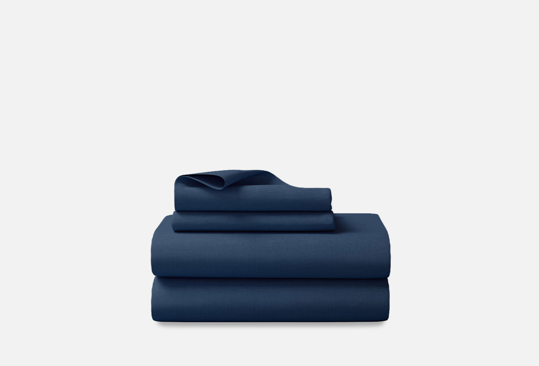 Комплект постельного белья SONNO Синий двуспальный комплект постельного белья sonno серый песок 2 спальный