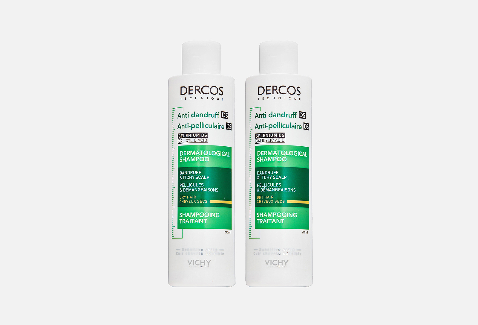 VICHY Шампунь против перхоти Dercos — купить в Минске