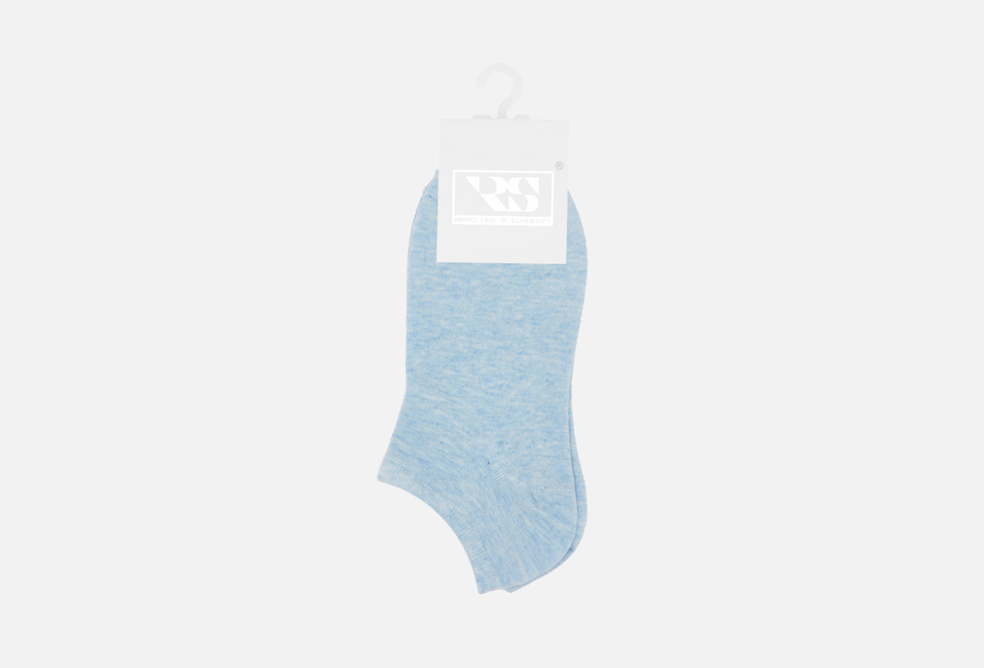 Носки женские R&S Светло-голубой меланж носки женские minaku с рюшей цвет голубой меланж р р 36 39 25 27 см