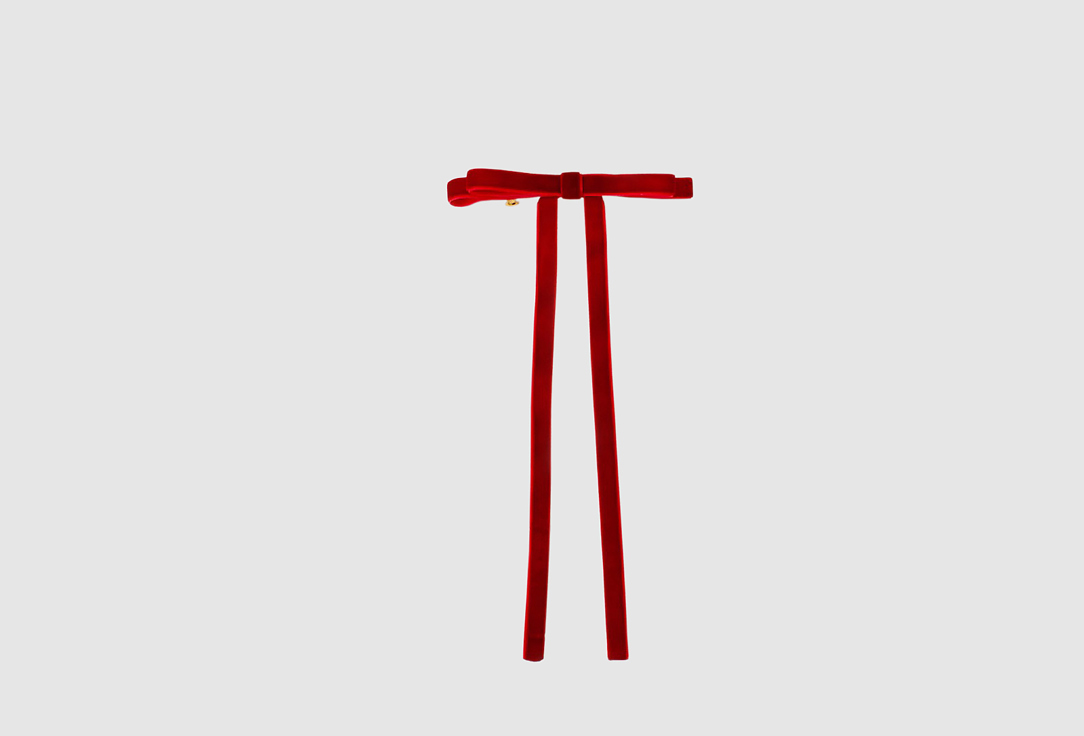 

Заколка бант для волос LA SIRÈNE, Красная 1 шт