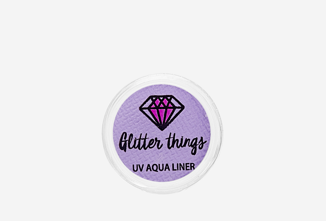 Аквагрим-лайнер для лица и тела GLITTER THINGS BEAUTY Purple 3 г для лица splash набор аквагрим классики и радуга