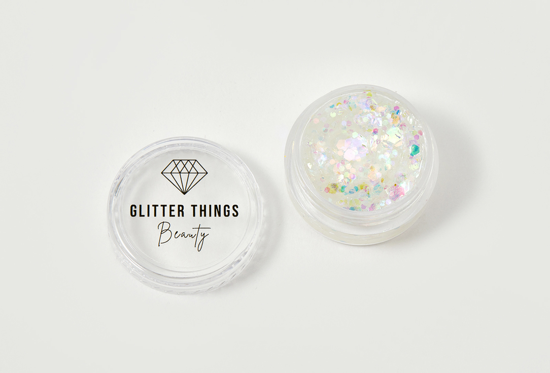 Гель-блестки для лица,тела и волос Glitter Things Beauty Rainbow Mermaid Rainbow Mermaid