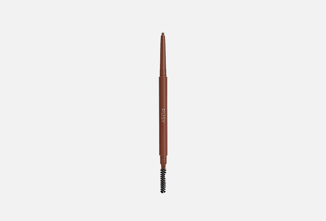 toppik набор для бровей загуститель medium brown Карандаш для бровей PUSY Eyebrow pencil 0.7 г