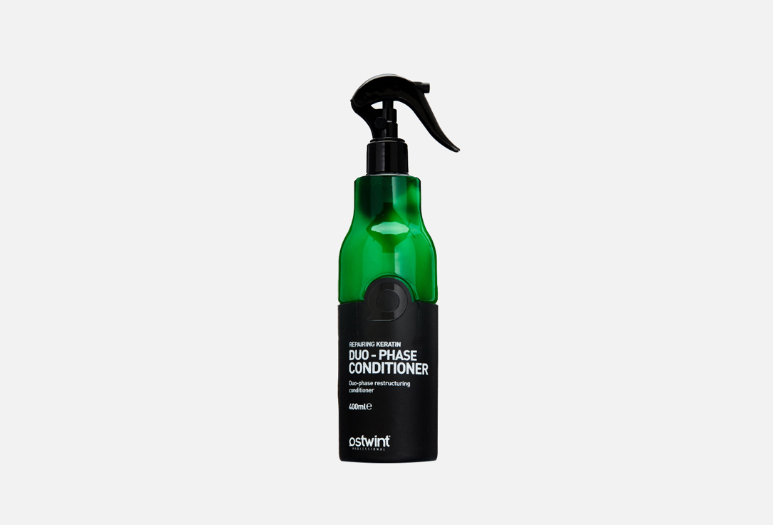 Двухфазный несмываемый кондиционер для волос OSTWINT Repairing Keratin 400 мл