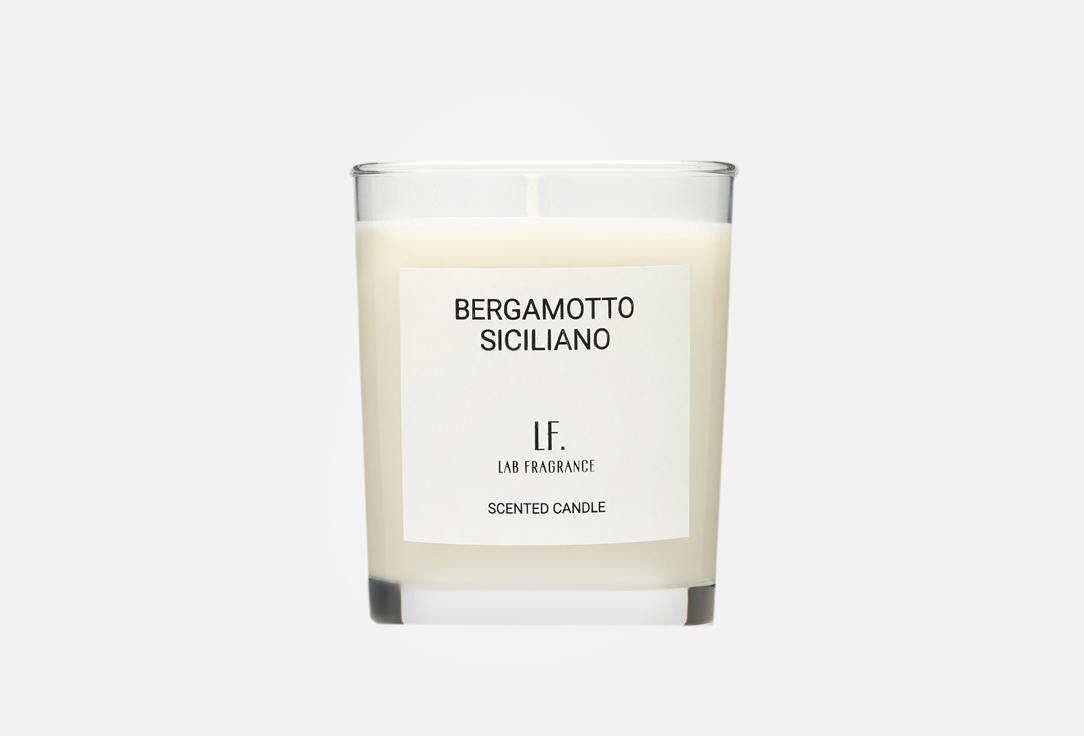 

Свеча LAB FRAGRANCE, Белый, Bergamotto siciliano 180 мл