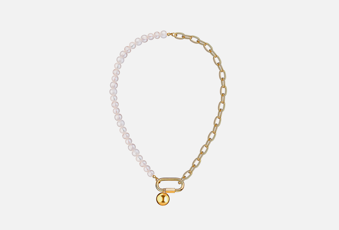

Колье-цепь PETITE PERLE, Hanger in gold 1 шт