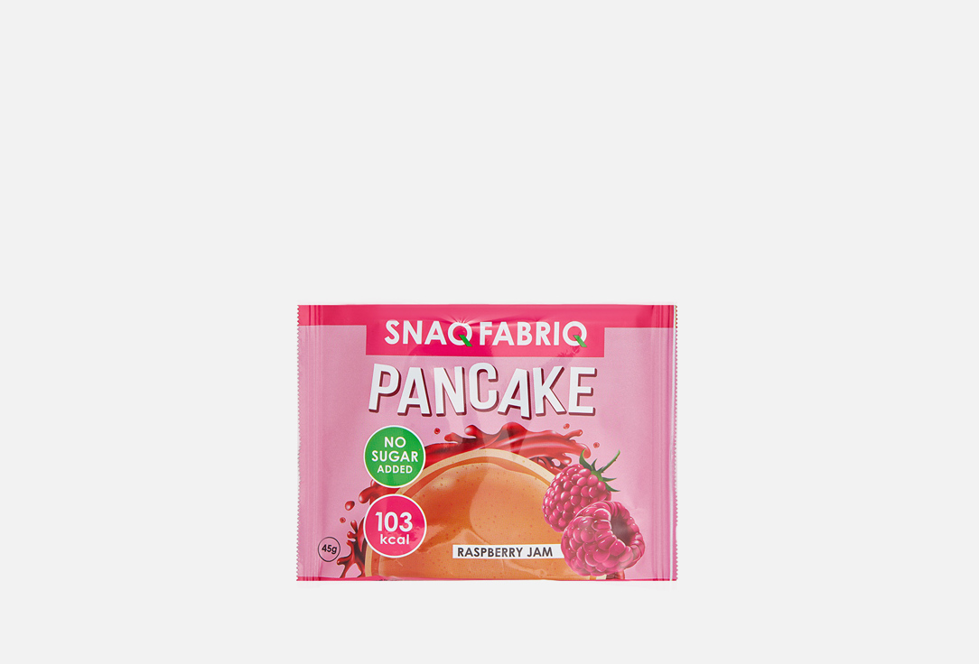 Панкейк неглазированный SNAQ FABRIQ Малиновый джем 1 шт здоровое питание snaq fabriq панкейк с начинкой мягкая карамель