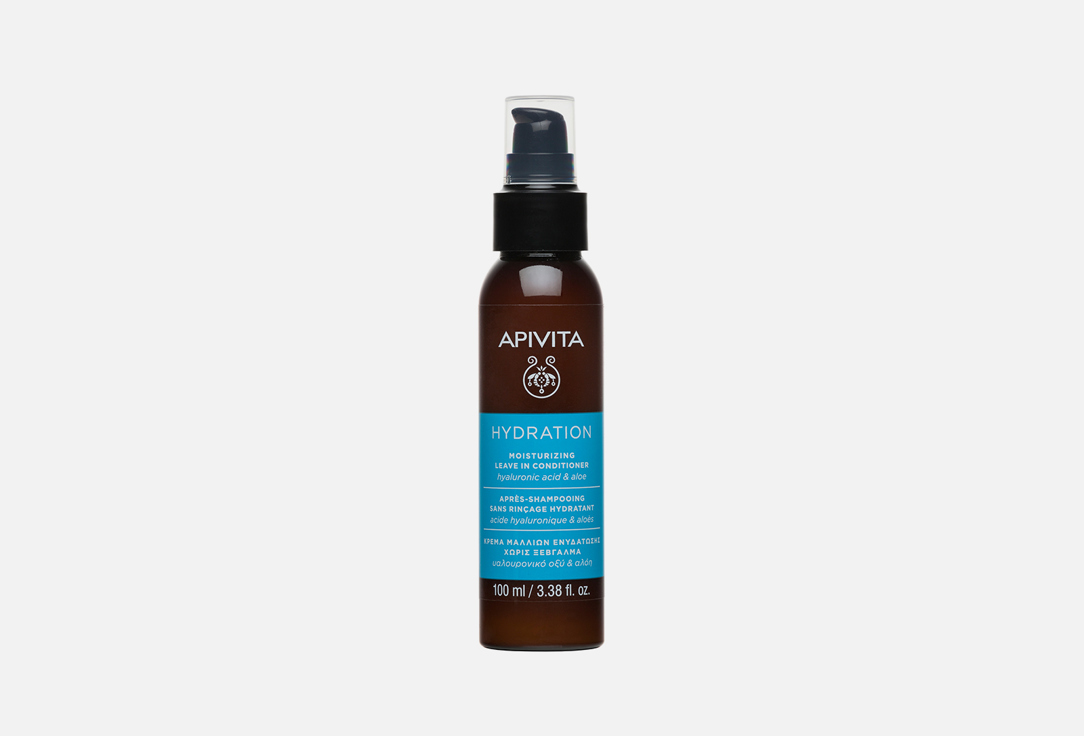 цена Увлажняющий кондиционер для волос APIVITA Hydration moisturizing leave in conditioner 100 мл