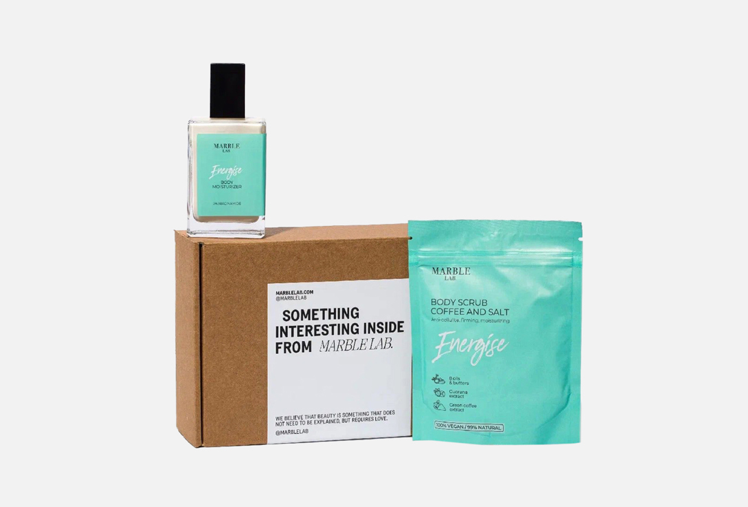 

Набор для тела MARBLE LAB, Energise Rituals 2 шт