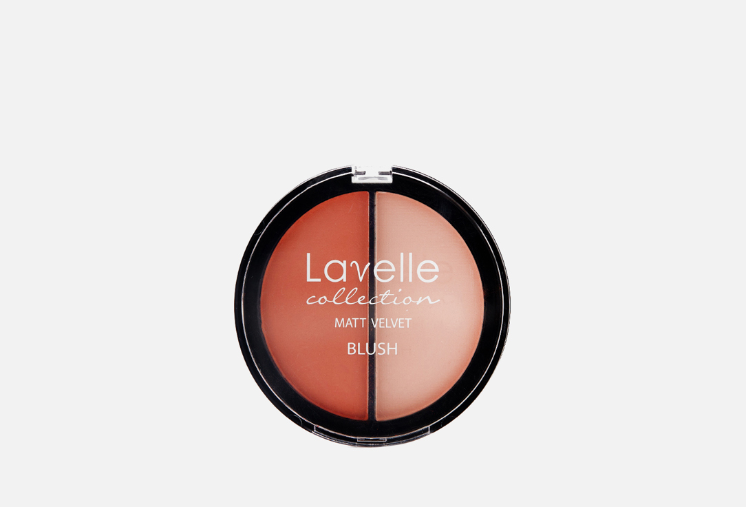 Изображение товара Двуцветные прессованные румяна Lavelle Collection matte velvet для лица