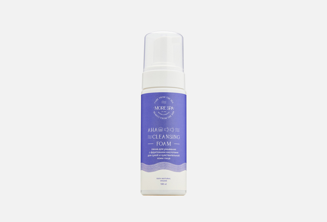 

Пенка для умывания MORE SPA, AHA CLEANSING FOAM 150 мл