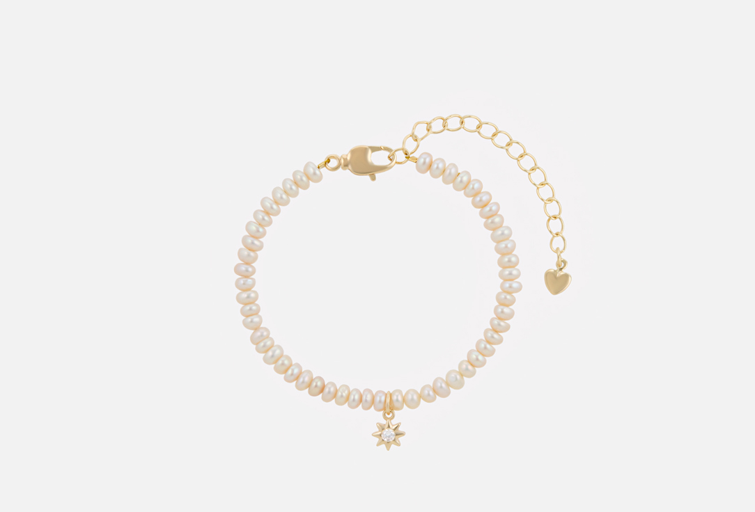 Браслет SENSITIVE Pink pearl bracelet 1 шт