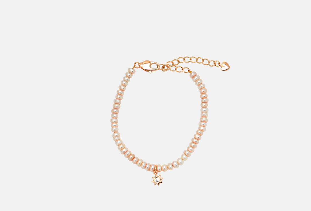 цена Браслет SENSITIVE Pink pearl bracelet 1 шт