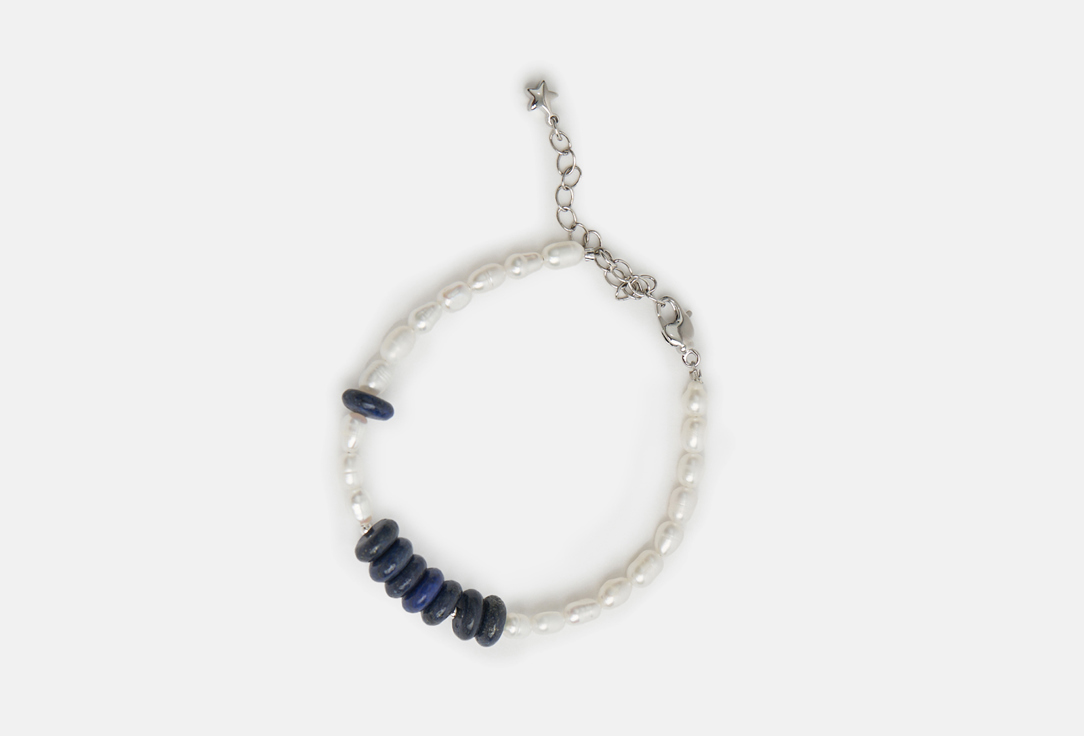 Браслет SENSITIVE Pearl bracelet with lapis lazuli 1 шт