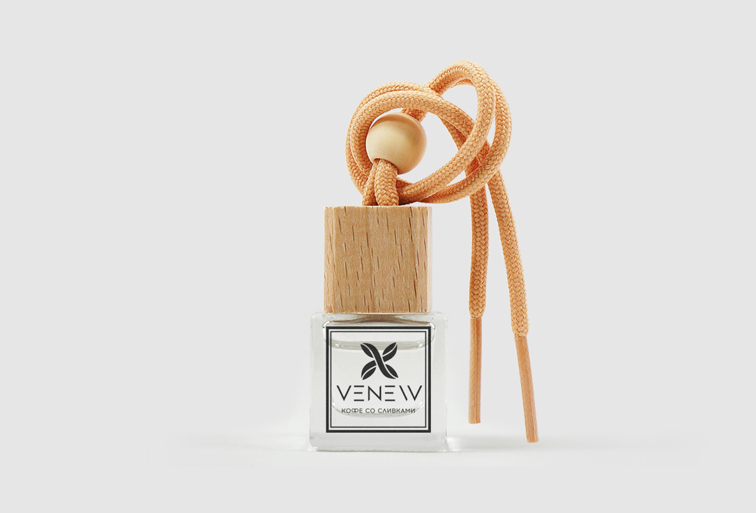 Изображение товара Автомобильный ароматизатор VENEW кофе и сливки, подвесной, 6 мл