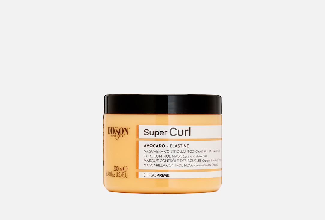 Маска для кудрявых и для вьющихся волос DIKSON Super curl 500 мл питательная маска для волос dikson super argan 500 мл