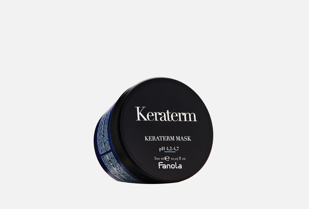 Маска после кератинового выпрямления волос FANOLA Anti-frizz Keraterm 300 мл fanola spray keraterm 6 76 fl oz 200 ml