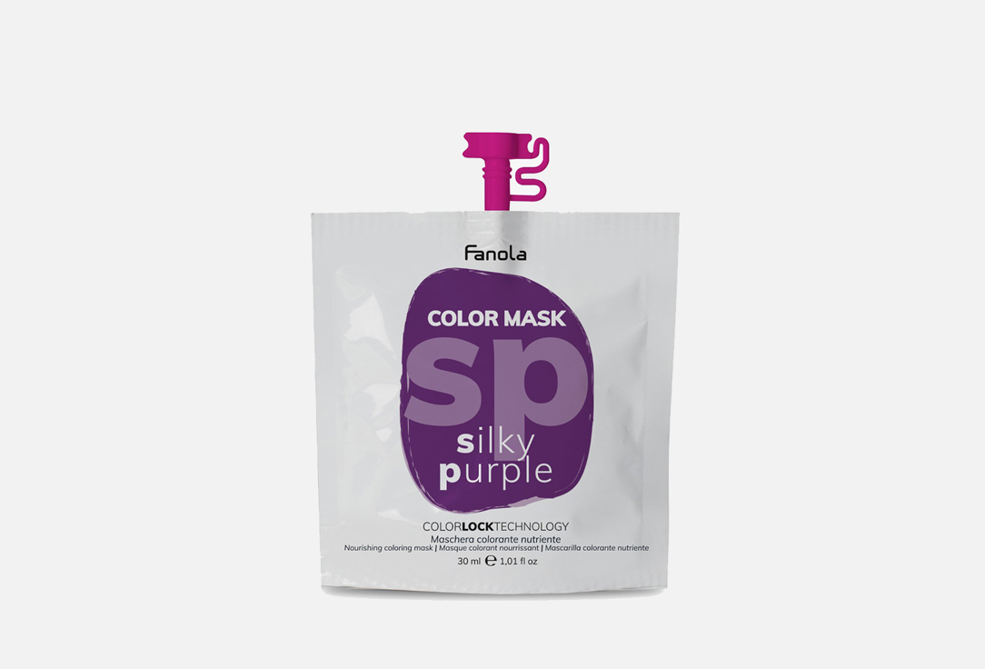Оттеночная маска для волос Fanola Silky Purple 