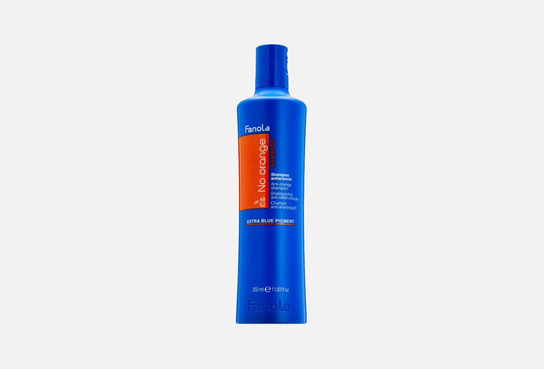 цена Антиоранжевый шампунь для волос FANOLA No Orange 350 мл