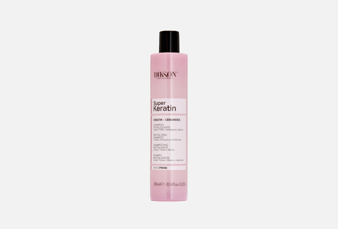 цена Восстанавливающий шампунь для волос DIKSON Super keratin 300 мл