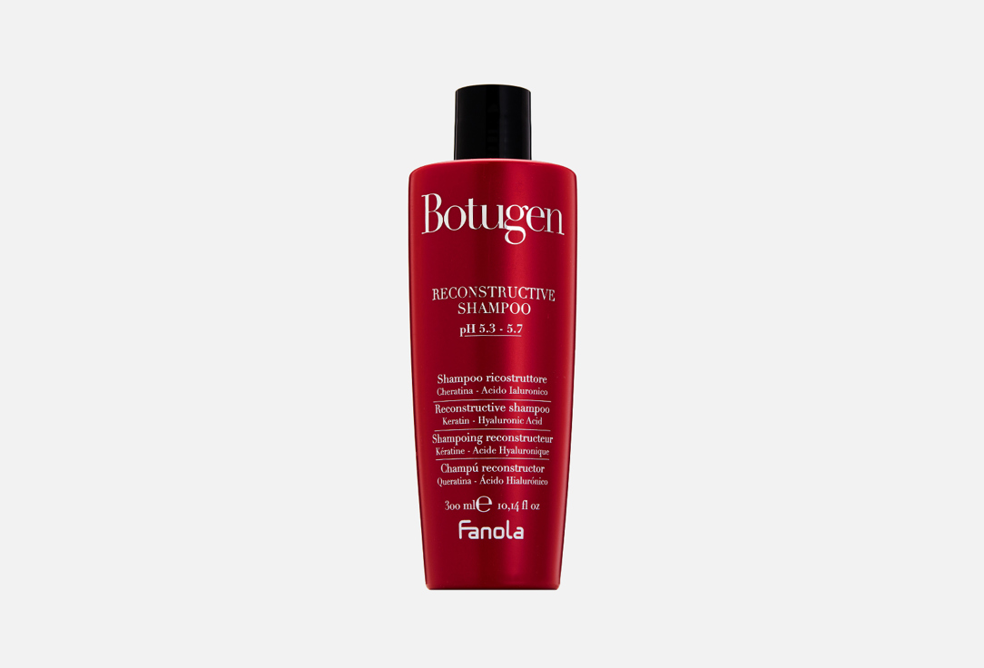 Шампунь для реконструкции волос FANOLA Botugen Reconstructive 300 мл fanola spray fanola botugen 5 fl oz 150 ml