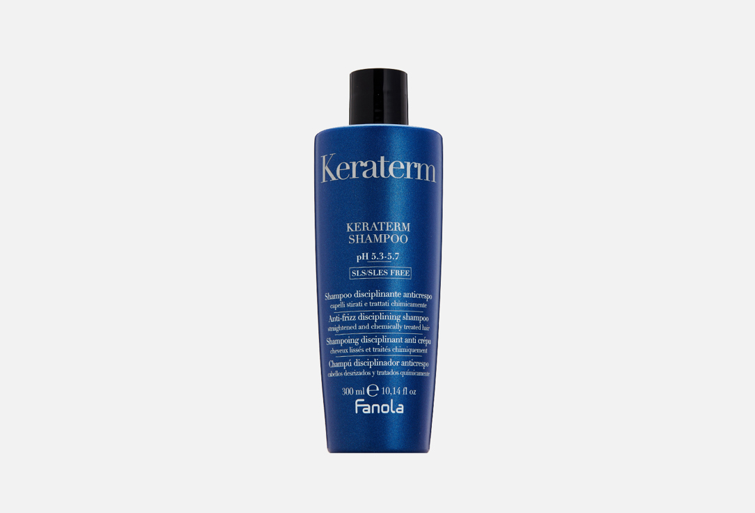 Шампунь после кератинового выпрямления волос FANOLA Anti-frizz Keraterm 300 мл