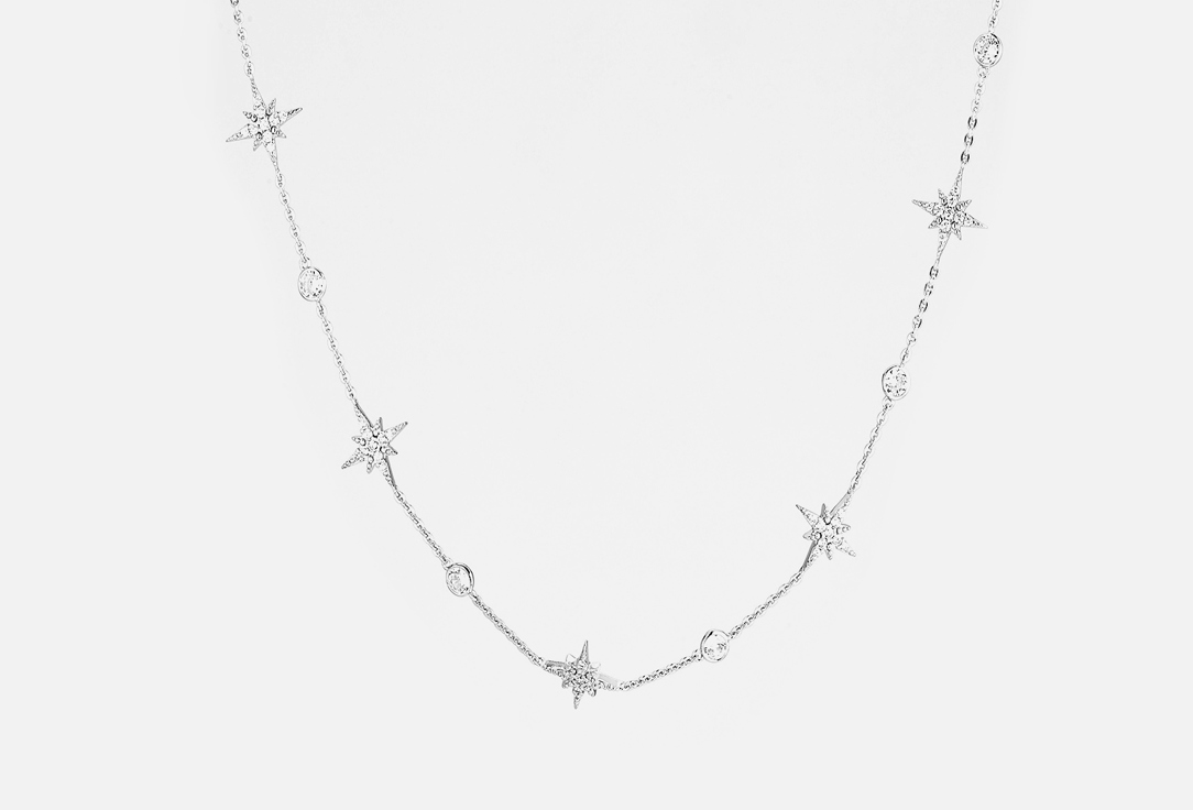 

колье серебряное MIE, Со звёздами Isida 1 шт