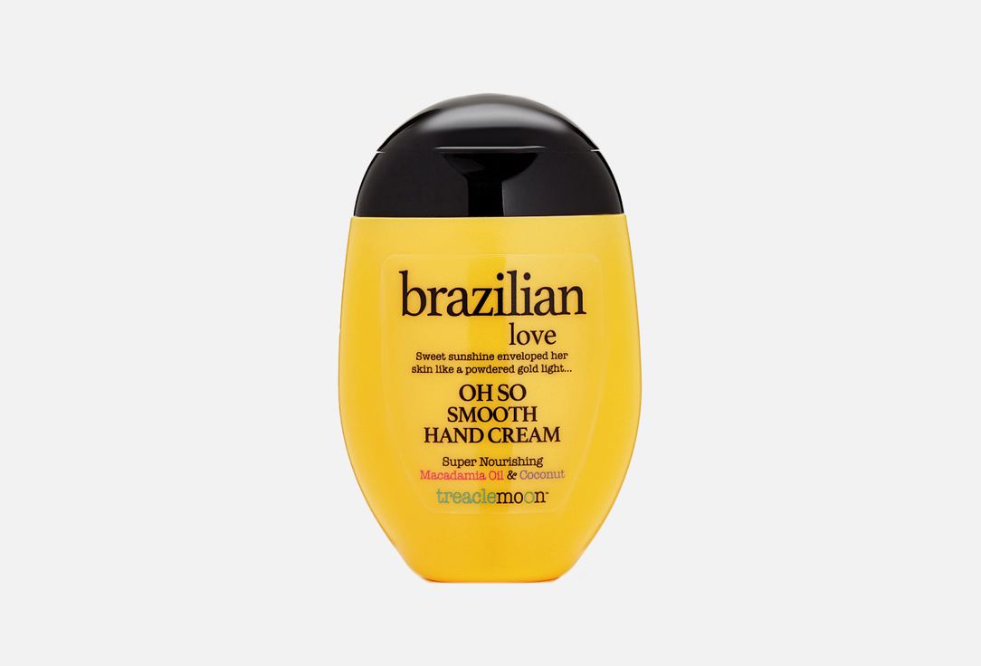 Крем для рук TREACLEMOON Brazilian love 75 мл средства для ванной и душа treaclemoon гель для душа бразильская любовь brazilian love bath
