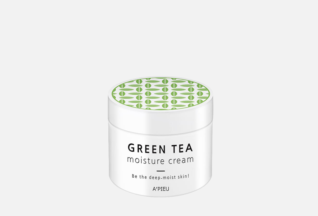 цена Крем для лица A'PIEU Green tea moisture cream 110 мл