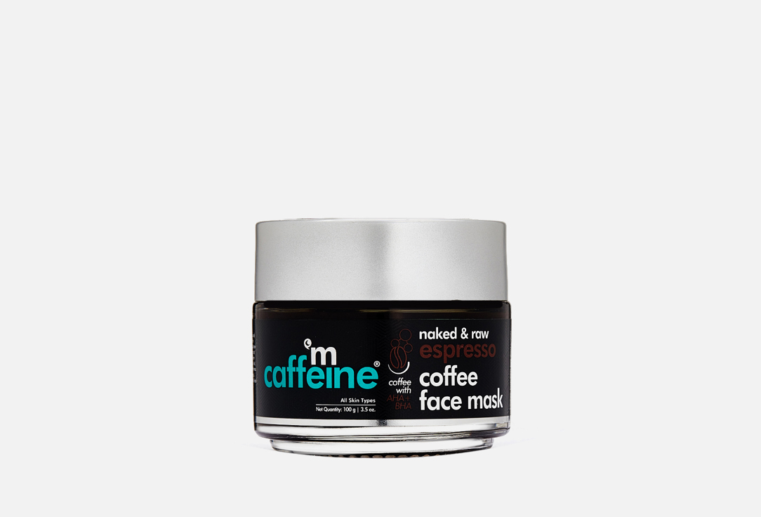 Маска для лица MCAFFEINE Naked&Raw Espresso Coffee Face Mask 100 г цена и фото