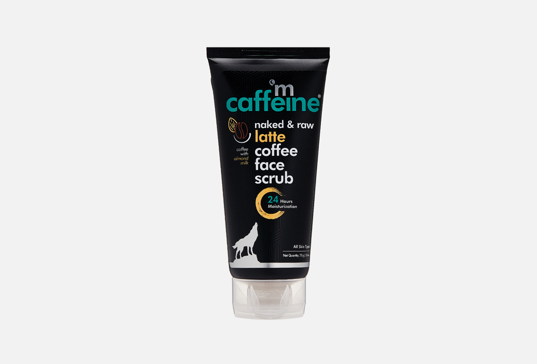 Скраб для лица mCaffeine Naked&Raw Latte Coffee Face Scrub 