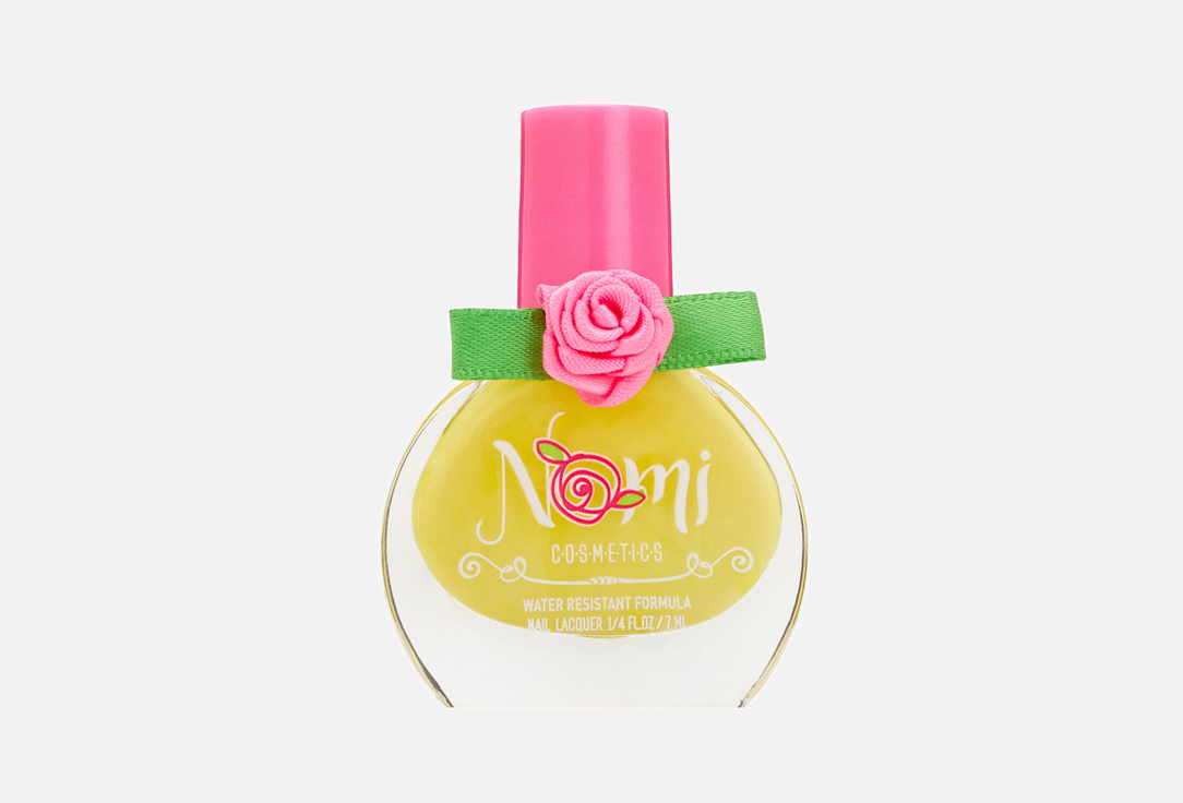 

Лак для ногтей для девочек NOMI, Желтый, Сладкий лимон 7 мл