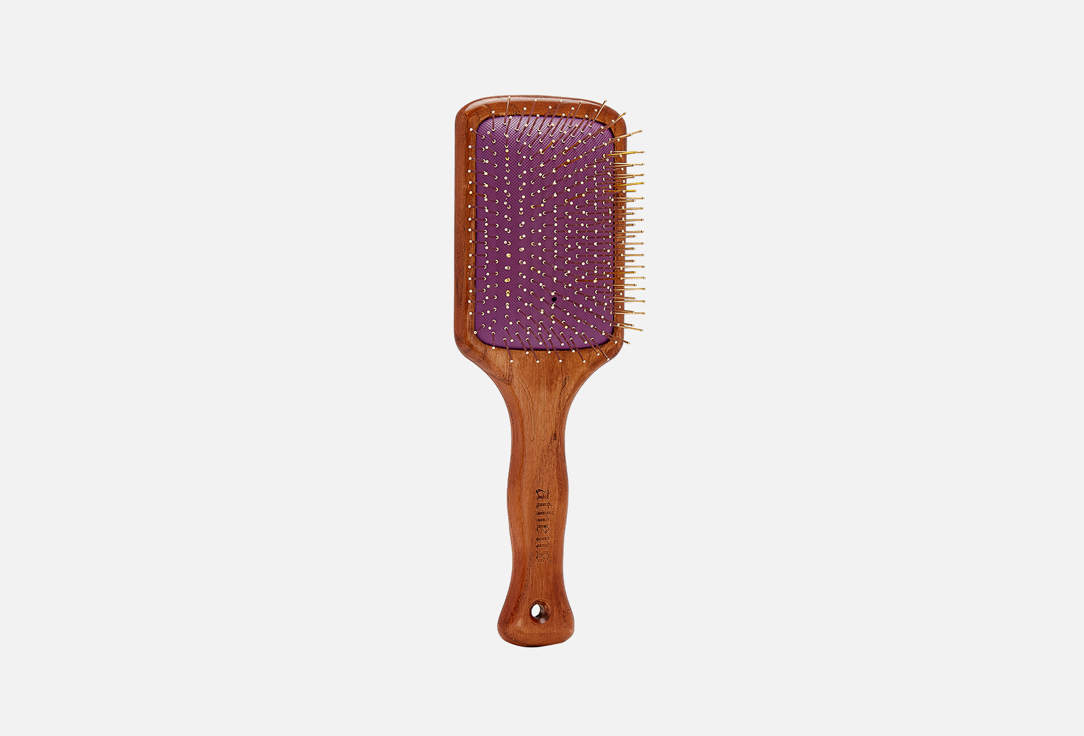 Расческа для волос с металлическими зубцами CELLREBORN Athens Goddess Paddle Brush 1 шт увлажняющая эссенция для волос cellreborn athens moisture water essence 120 мл