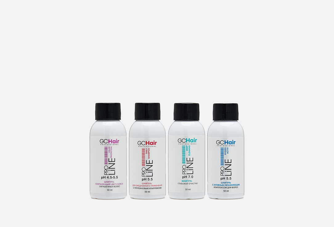 Набор шампуней для волос GC HAIR PROFESSIONAL Set of 4 types of shampoos 1 шт