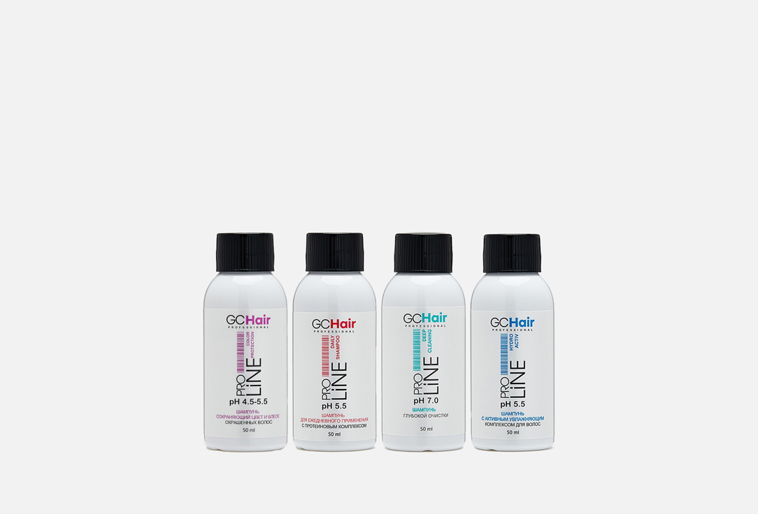 Набор шампуней для волос GC HAIR PROFESSIONAL Set of 4 types of shampoos 1 шт