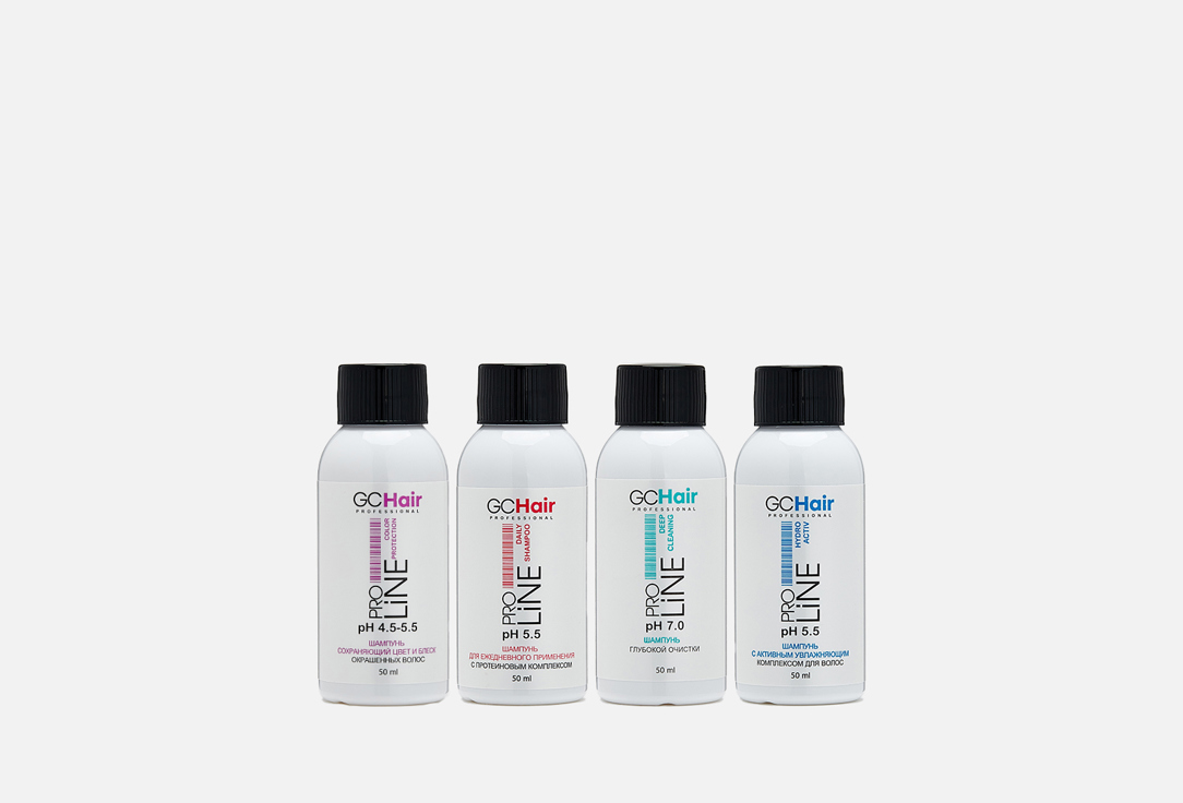 Изображение товара Набор шампуней для волос GC hair professional Set of 4 types of shampoos