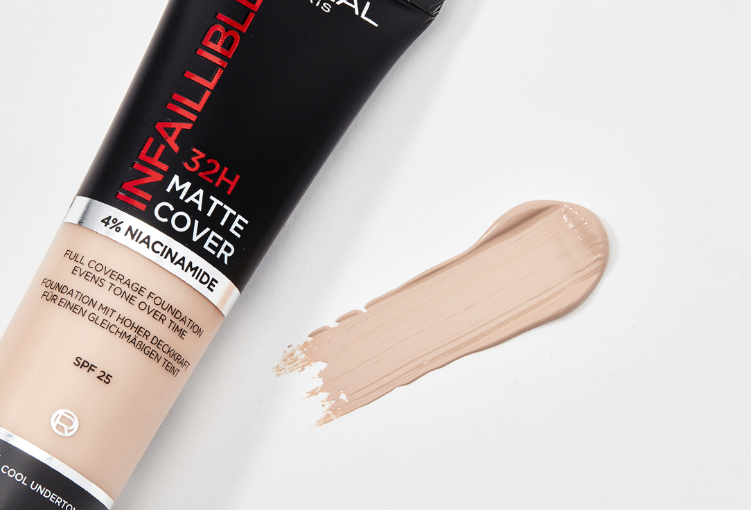 Тональный крем SPF 25 L'Oreal Paris Infaillible Matte cover 32H 25 , Слоновая кость