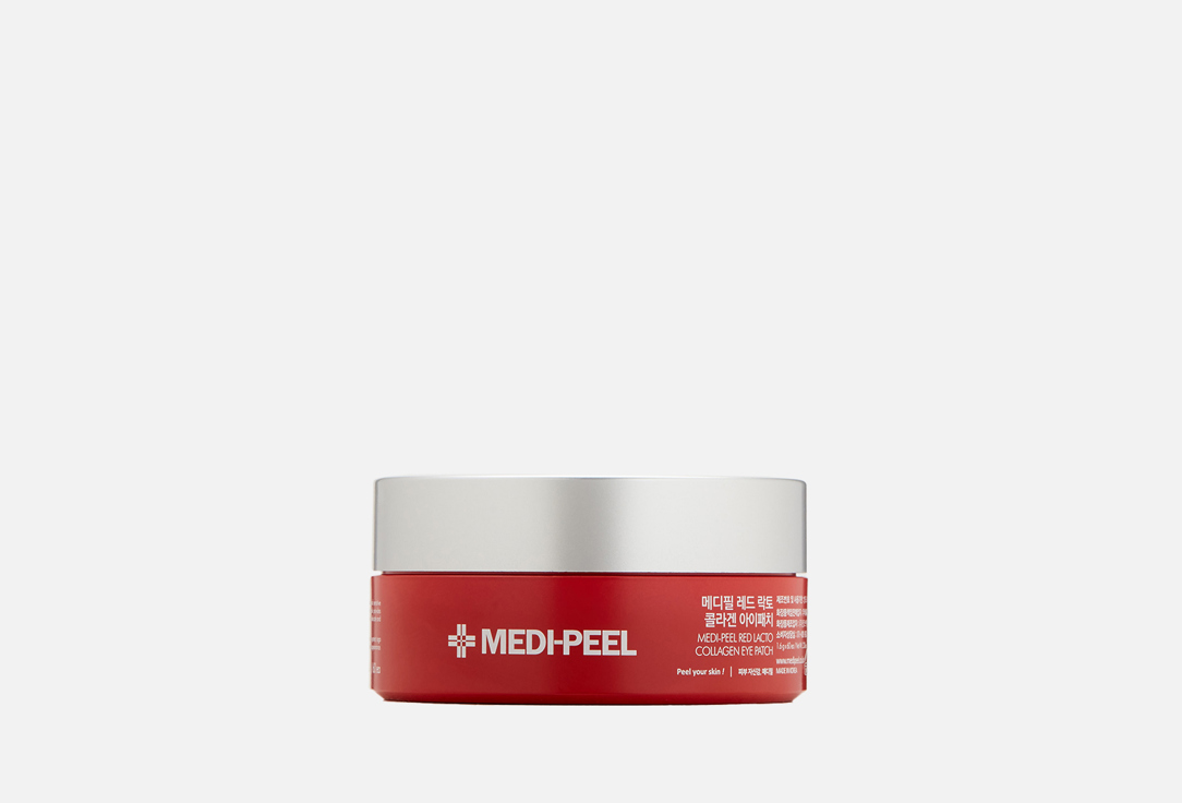патчи MEDI PEEL Red Lacto Collagen Eye Patch 60 шт поросуживающая маска с лифтинг эффектом medi peel red lacto collagen pore lifting mask 30 мл