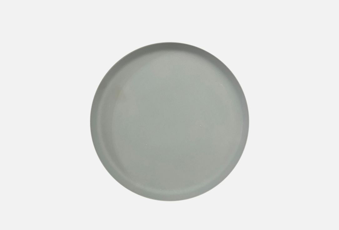 Тарелка с бортом ROSSI Fiord серый, 22 см 1 шт тарелка с прямым бортом rossi fiord белый 23 см 1 шт