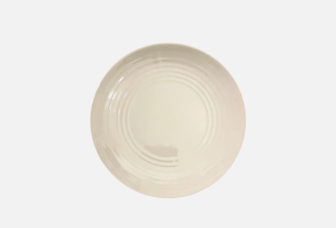 Мелкая тарелка ROSSI Patrick ваниль, 18 см 1 шт мелкая тарелка rossi patrick серый 21 см 1 шт