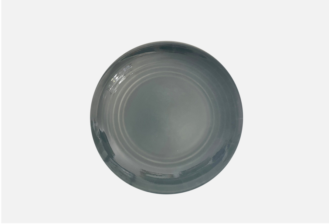 цена Мелкая тарелка ROSSI Patrick серый, 21 см 1 шт