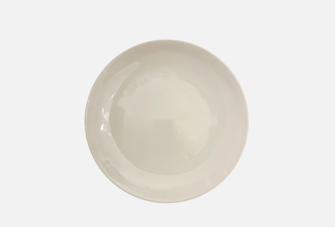 Мелкая тарелка ROSSI Uno белый, 21 см 1 шт тарелка симпатия 21см глуб стекло