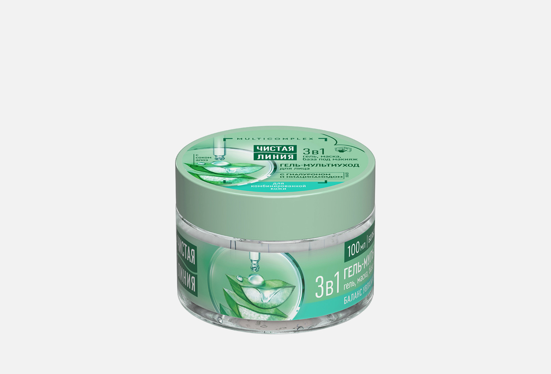 

Гель для лица ЧИСТАЯ ЛИНИЯ, Алое 100 мл