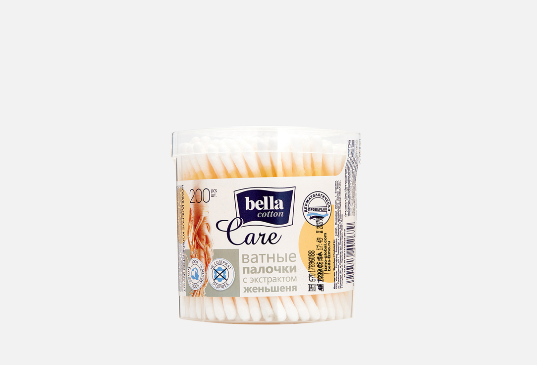Изображение товара Ватные палочки Bella cotton care