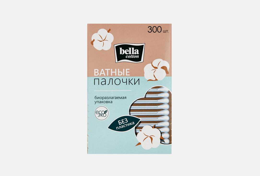 Ватные палочки BELLA Cotton 300 шт