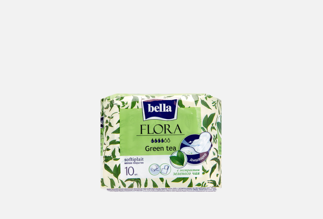 Изображение товара гигиенические прокладки Bella Green tea